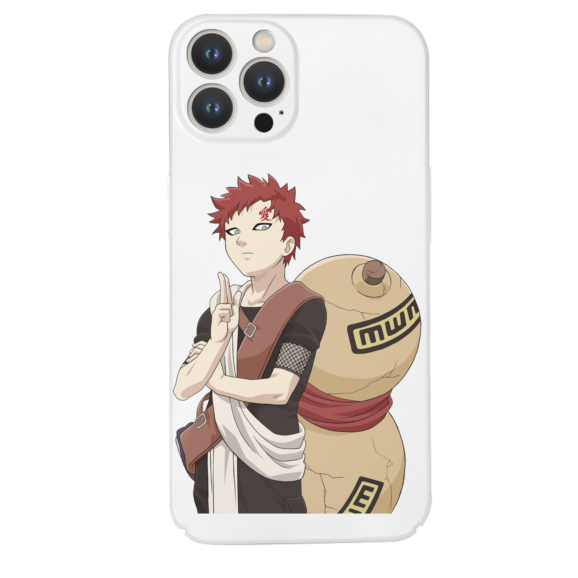 （画像用） NARUTO -ナルト- ガアラ Gaara 【iPhone 14シリーズ対応】ハードケース